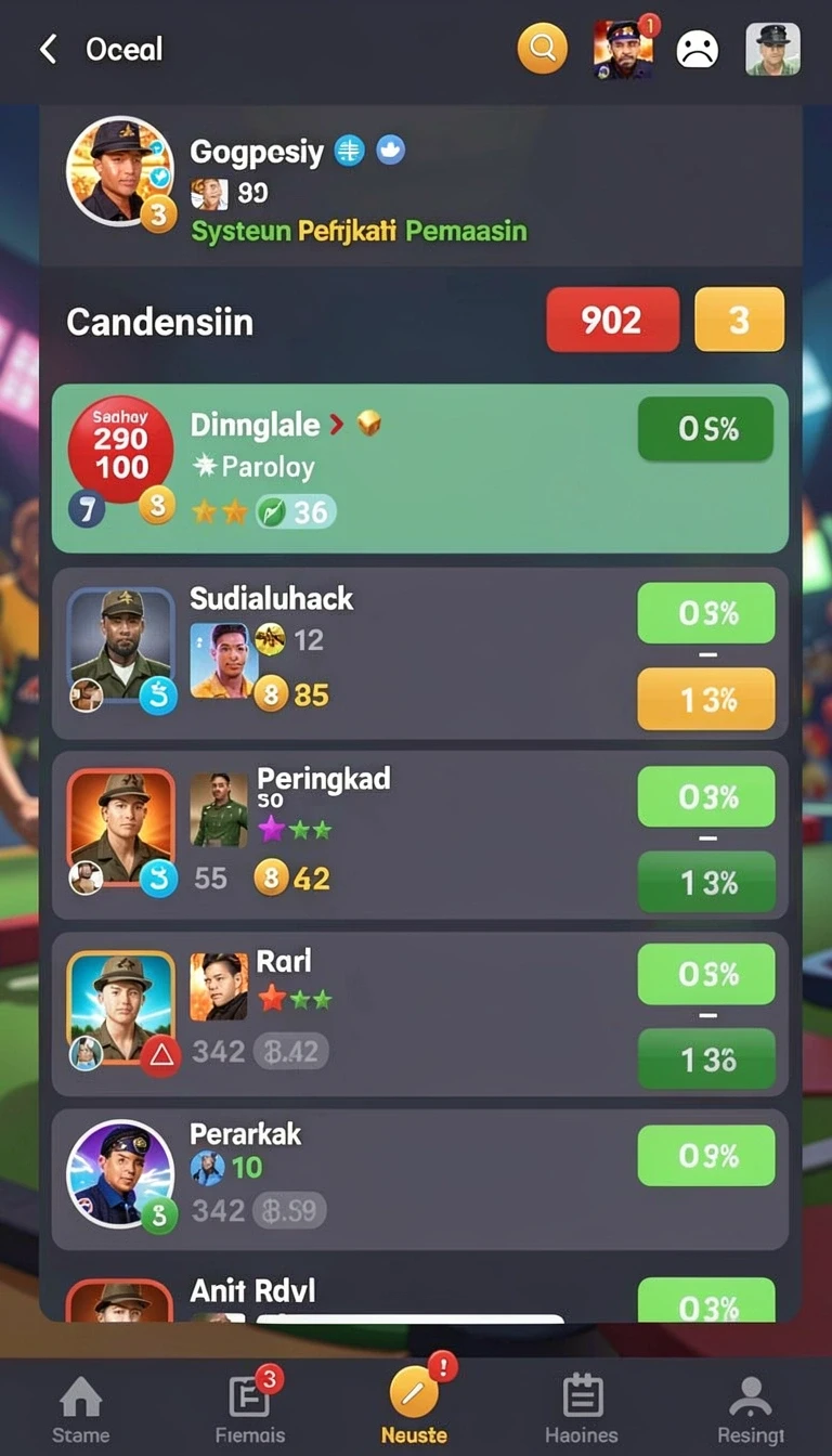 Beragam pilihan permainan menarik dalam aplikasi jarum77 APK: Cara Download dan Instal di Android.