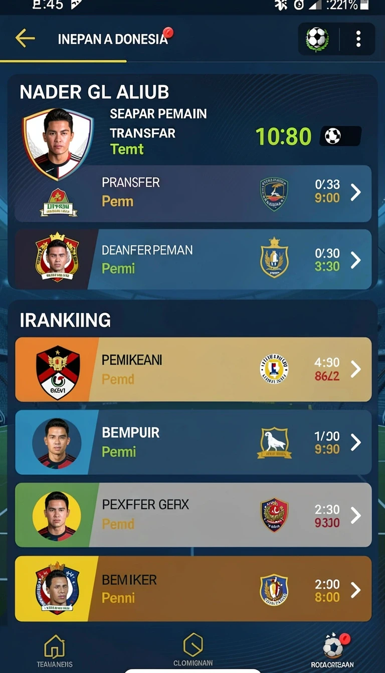 Beragam pilihan permainan menarik dalam aplikasi bento123 APK Terbaru untuk Perangkat Android.