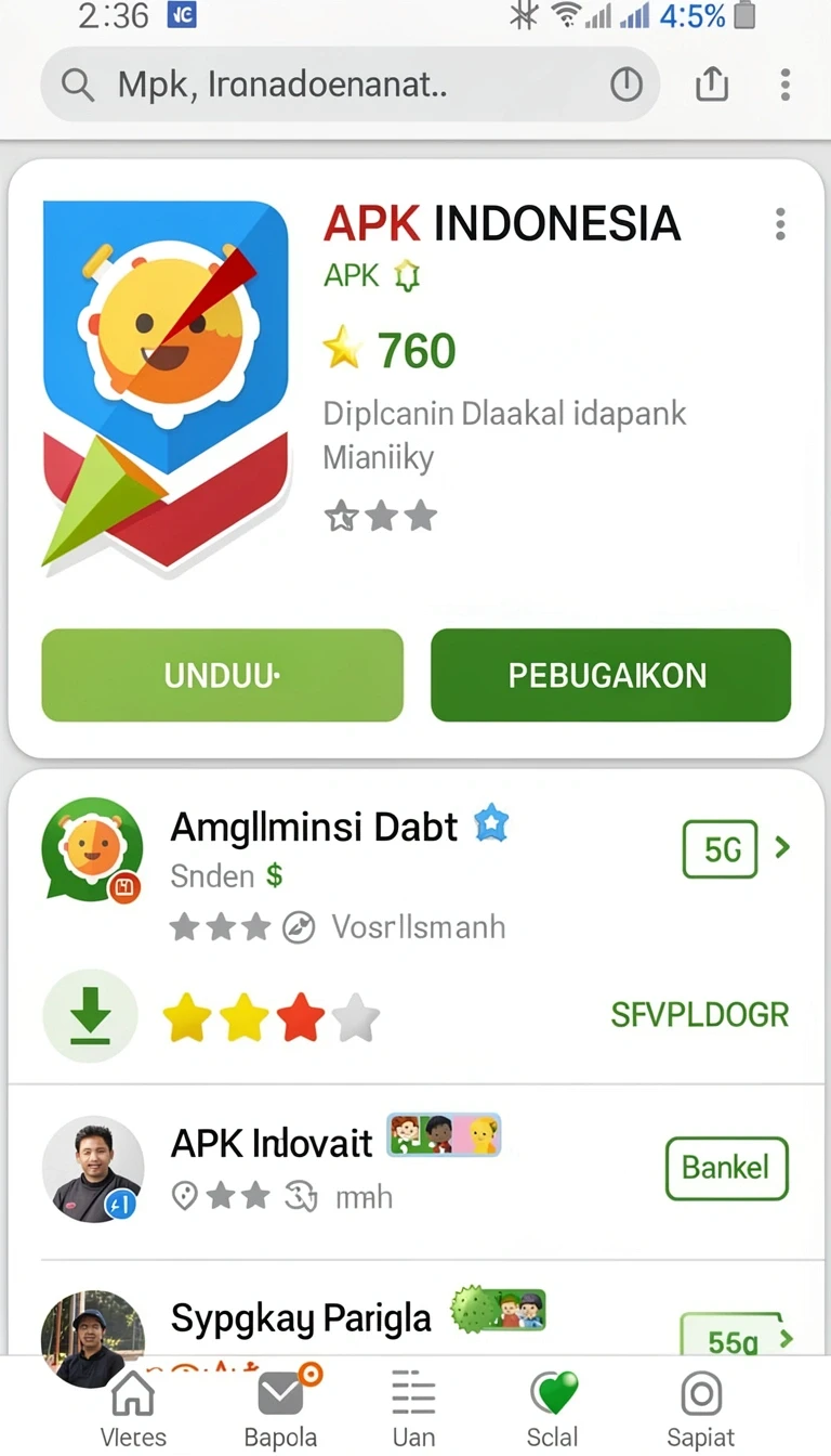Beragam pilihan permainan menarik dalam aplikasi Aplikasi angsa4d Resmi: Download dan Instalasi.